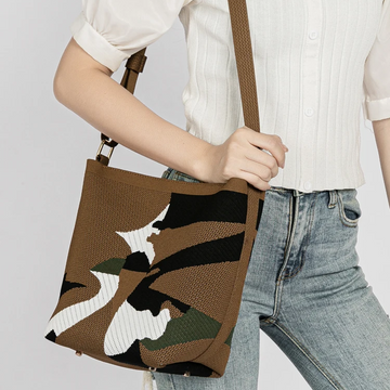 Bolsa de Malha Tricô Tote - Lucy