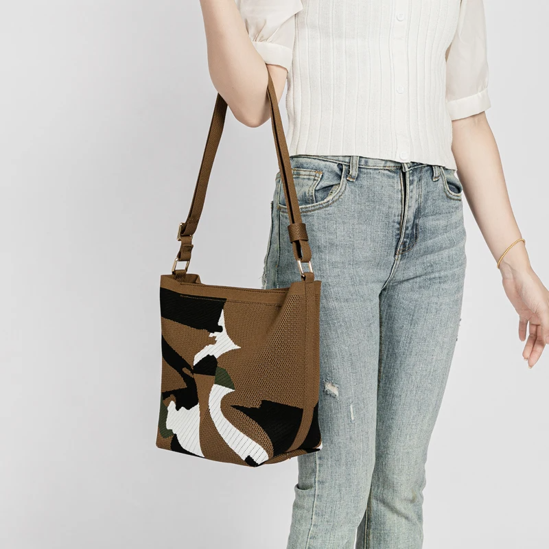 Bolsa de Malha Tricô Tote - Lucy