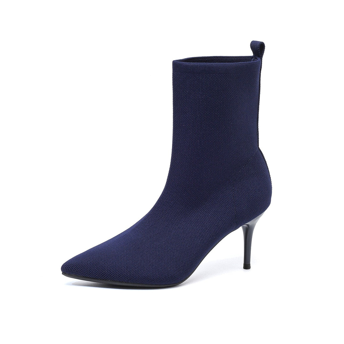 Bota Cano Curto Confortável em Malha Tricô - Anouk