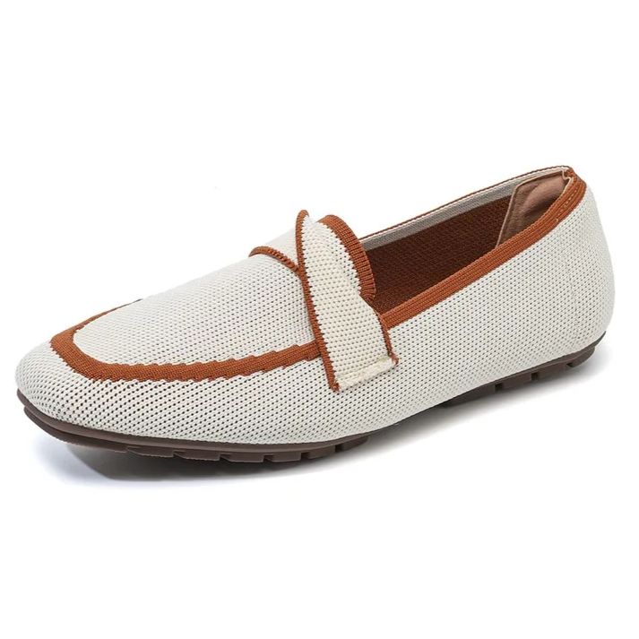 Mocassim Confortável em Malha Tricô - Carys