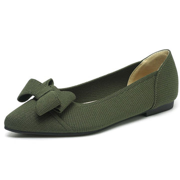 Sapatilha Confortável em Malha Tricô - Liora