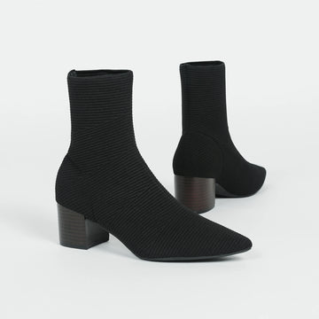 Bota Malha Tricô Confortável - Eloise