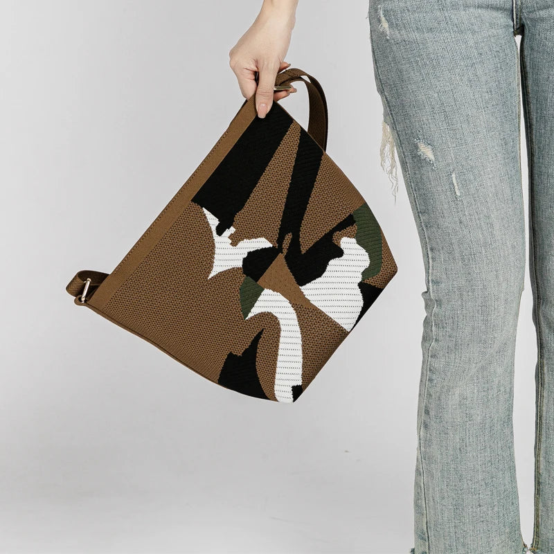 Bolsa de Malha Tricô Tote - Lucy