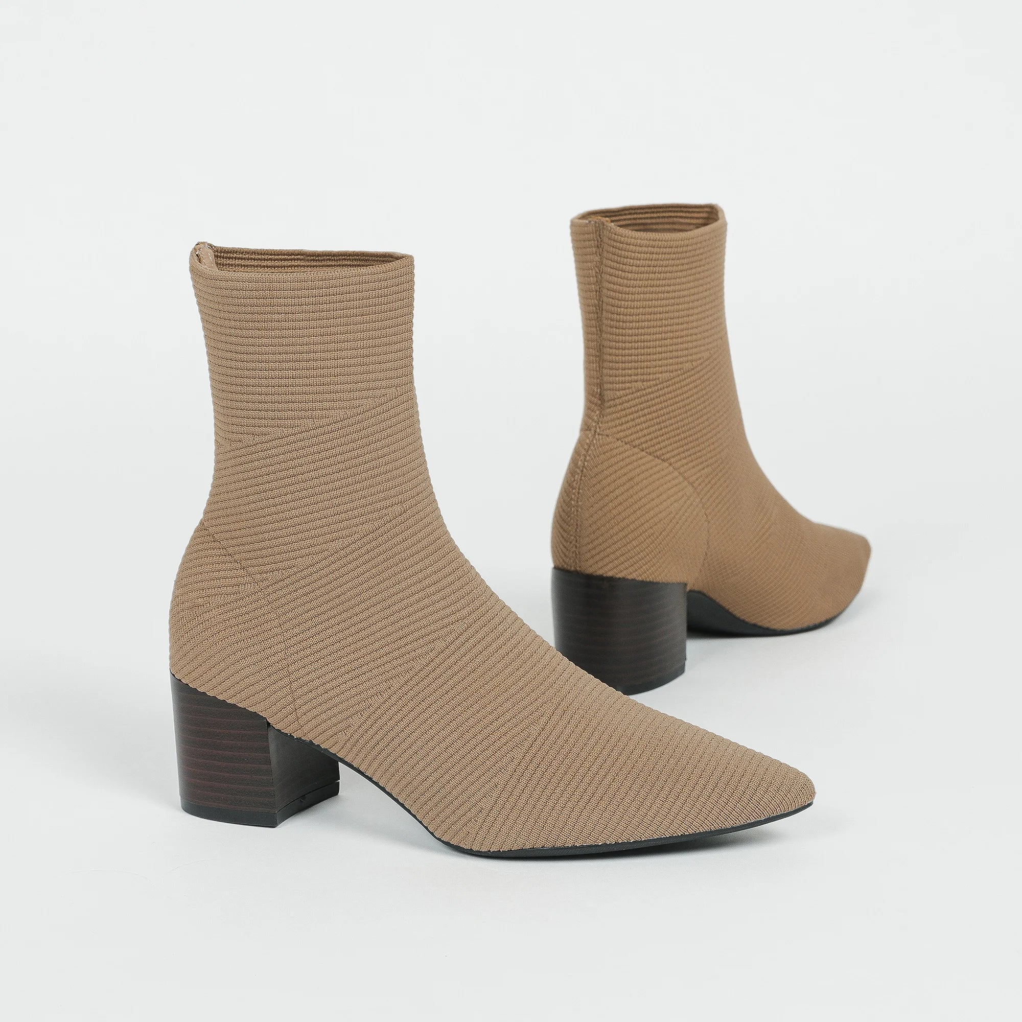 Bota Malha Tricô Confortável - Eloise