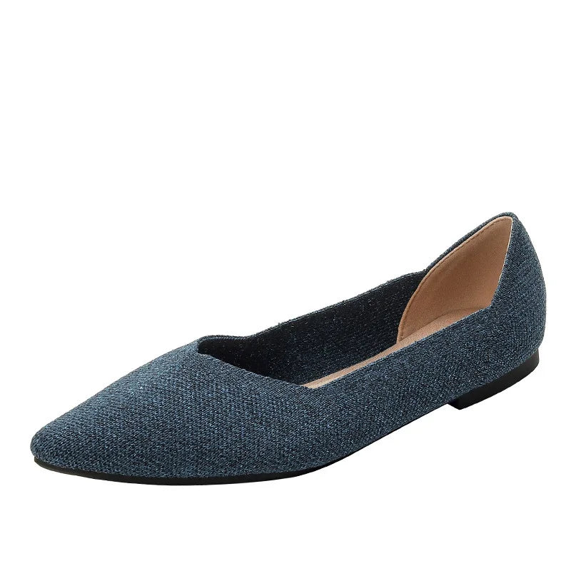 Sapatilha Malha Tricô - Navy