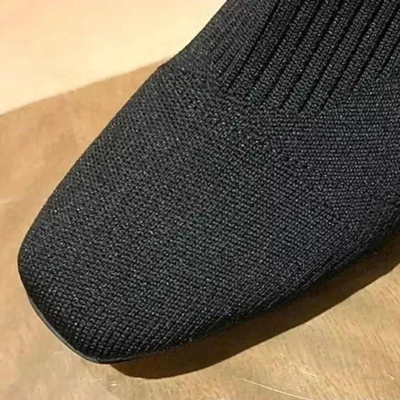 Bota Malha Tricô Confortável - Thalia